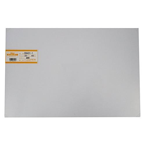 光 塩ビ板 透明 1×300×450mm EB431-1