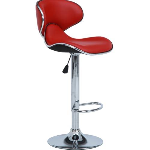 不二貿易 カウンターチェア バーチェア 昇降式 幅45.5×奥行き54×高さ88.5~109.5cm...