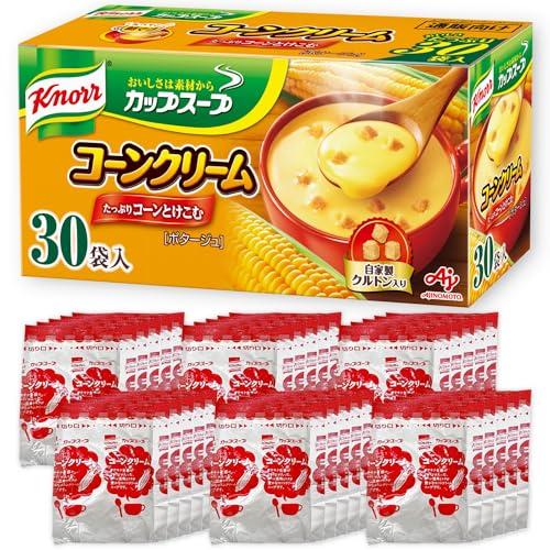 クノール カップスープ コーンクリーム 30袋入 通販限定 野菜スープ インスタント スープ 大容量...