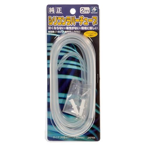 貝沼産業 純正シリコンラバーチューブ 白 ２ｍ