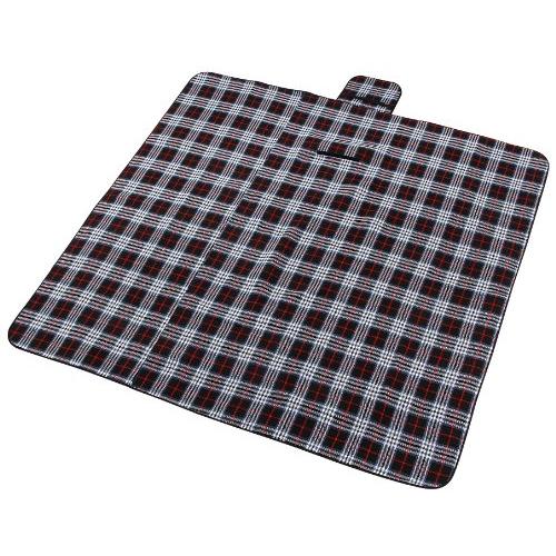 キャプテンスタッグ アクリル起毛 レジャーマット 200×20cm BK UB-3004