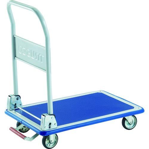 TRUSCO(トラスコ) ドンキーカート 折りたたみ式740×480 ピン式固定車S付 101NKB...