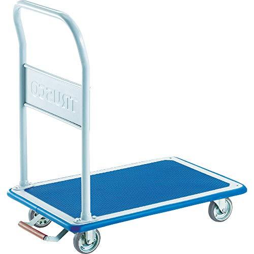 TRUSCO(トラスコ) ドンキーカート 固定式740×480 ピン式固定車S付 108NKB 台車...