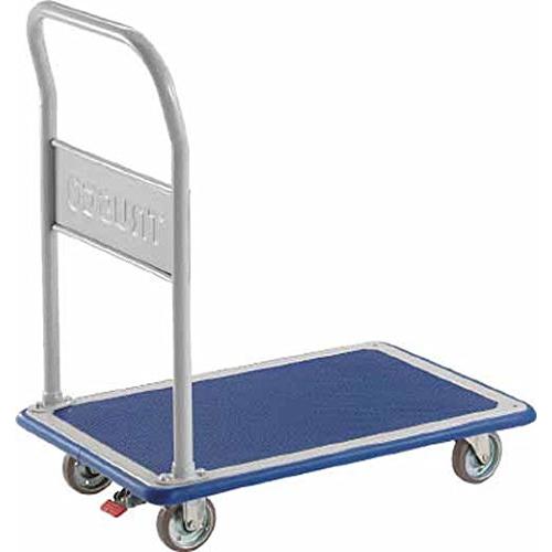 TRUSCO(トラスコ) ドンキーカート 固定式740×480 S付 108NS 台車 折りたたみ ...