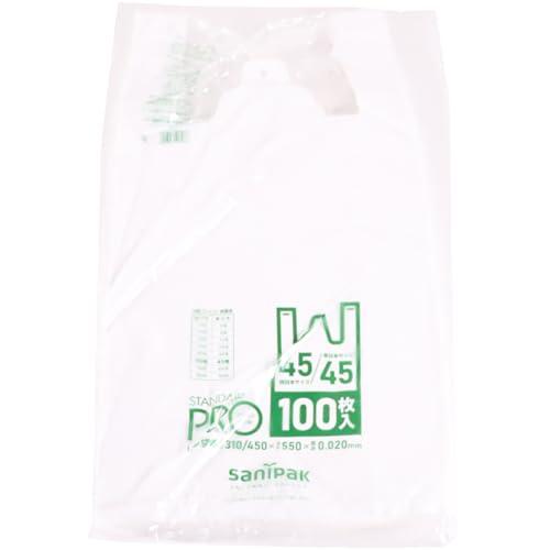 日本サニパック レジ袋 NO.45 100枚