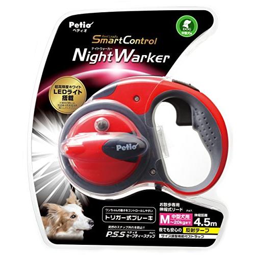 ペティオ (Petio) ナイトウォーカー リールリード スマートコントロール フェニックスレッド ...