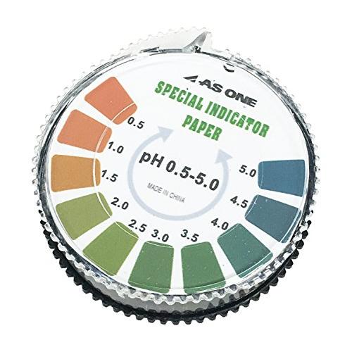 アズワン pH試験紙ロールタイプpH0.5-5.0 /1-1254-03