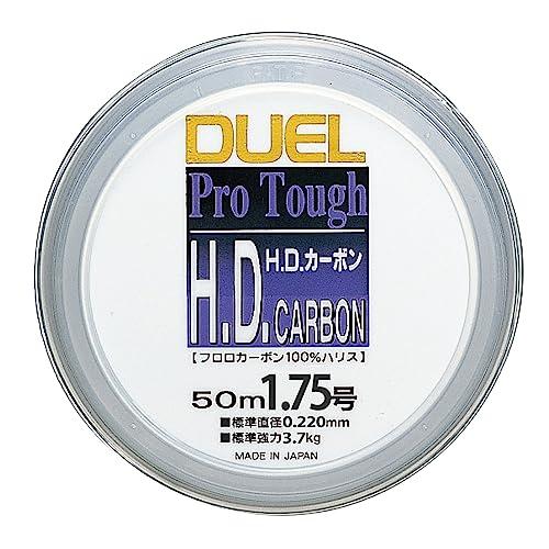 DUEL(デュエル) ハリス H.D. フロロカーボン 50m 1.75号 7 クリアー H852