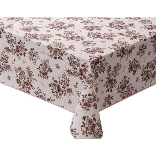 明和グラビア MEIWA テーブルクロス(1枚物) ハートフルシリーズ ジェノバ 120cm×150...