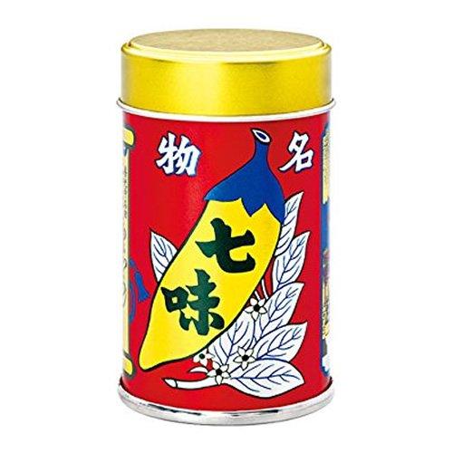 八幡屋礒五郎 七味唐辛子 缶 14g