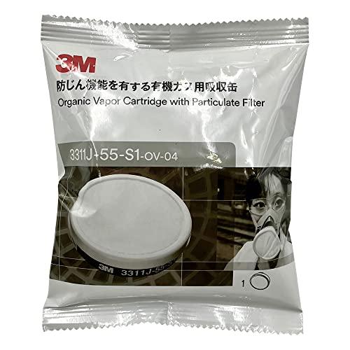 3M 吸収缶 3000シリーズ 有機ガス用 防じん機能あり 3311J-55-S1