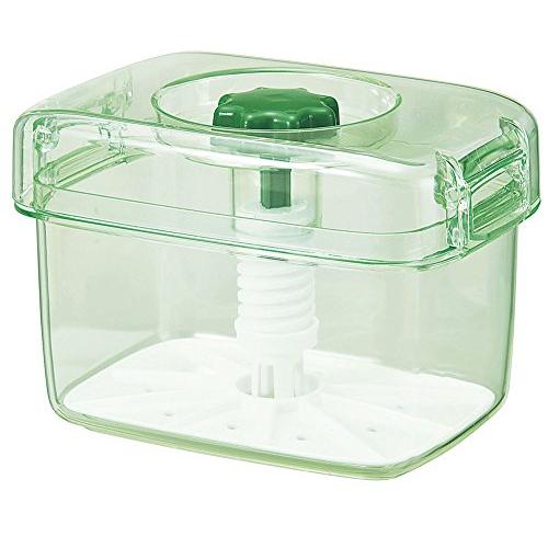 新輝合成 トンボ 保存容器 漬物容器 3.1リットル 手軽に漬けられる 中身が見やすい スケルトング...