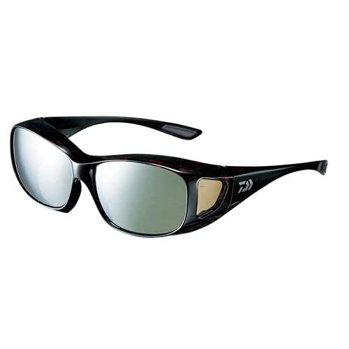 ダイワ(DAIWA) 釣り 偏光 サングラス オーバーグラス DO-4033 グリーンフラッシュシル...