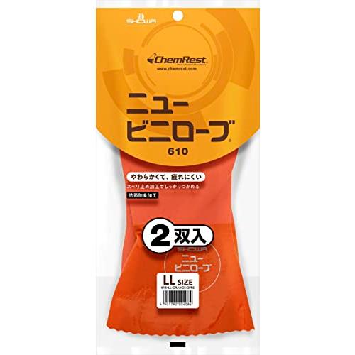 【2双パック】 ショーワグローブ(Showaglove) No.610ニュービニローブ Mサイズ 2...