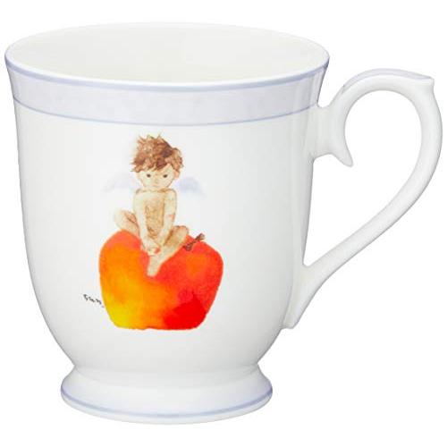 NARUMI(ナルミ) マグカップ りんごと天使 いわさきちひろ 290cc 果物 かわいい プレゼ...