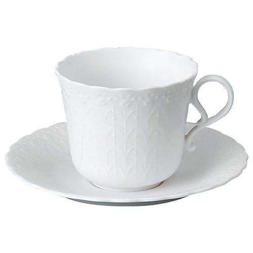 NARUMI(ナルミ) カップ ソーサー シルキーホワイト モーニング 290cc 電子レンジ温め ...