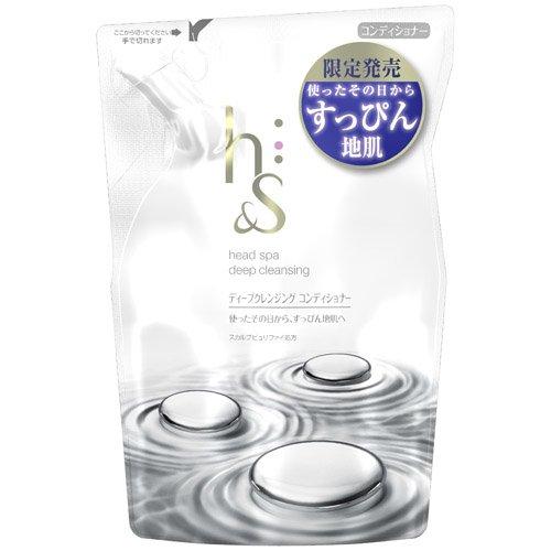 【限定品】 h&amp;s ヘッドスパ ディープクレンジング コンディショナー つめかえ用