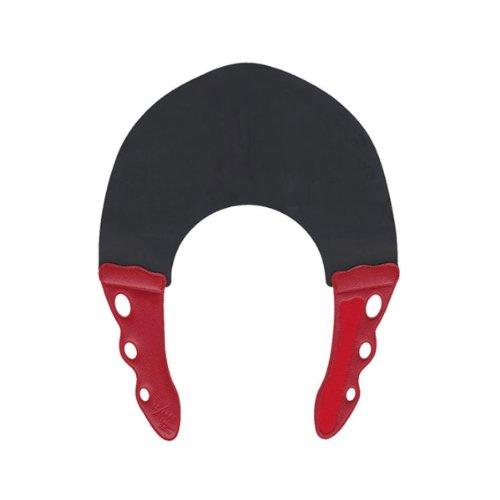 [ワールドビューティー] 散髪ケープ ネックフィッター YS-NF0.3 カラー:ブラック&amp;レッド