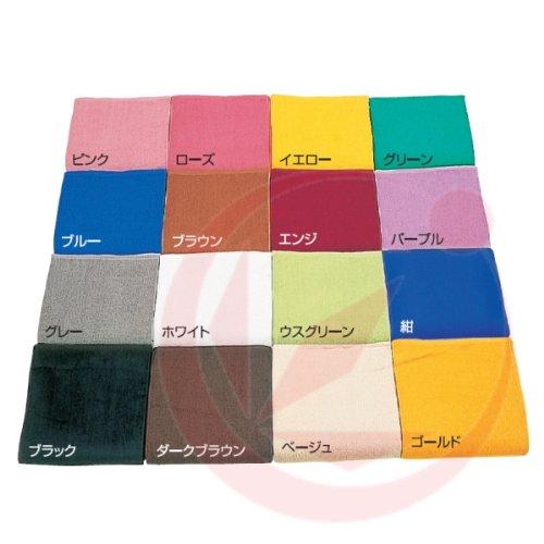 スズラン 220匁 カラータオル ブラック 12枚入