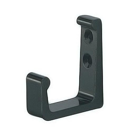 シロクマ L形フック 小 アルミ A-38 クロ