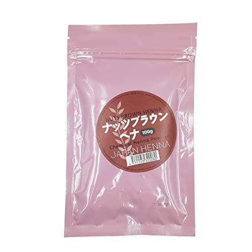 ジャパンヘナ ナッツブラウン 100g