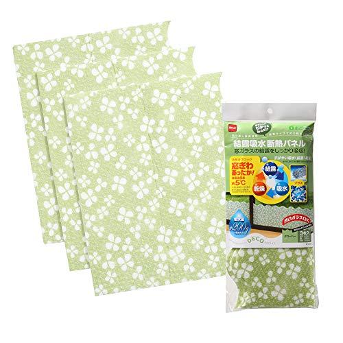 ニトムズ 結露 吸水 断熱パネル クローバー 窓ガラス のり残りしない 防寒 寒さ対策 幅30cmx...