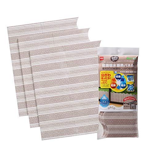 ニトムズ 結露 吸水 断熱パネル ヨーロピアン 窓ガラス のり残りしない 防寒 寒さ対策 幅30cm...