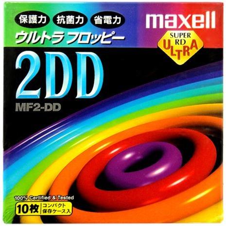 日立マクセル maxell 3.5型 2DD ワープロ用 パソコン用 フロッピーディスク アンフォー...