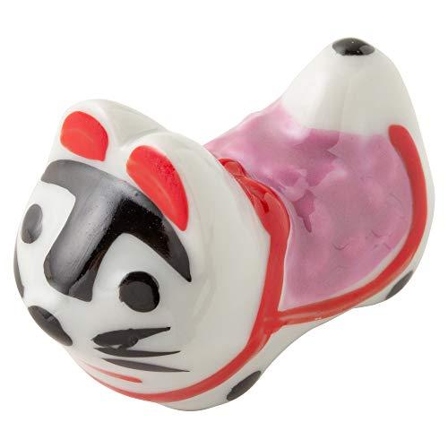 TAMAKI 箸置 犬ハリコ ピンク 5×2.5×3.4cm 日本製 T-753507