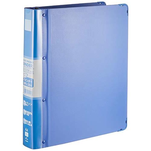 ライオン事務器 バインダー MP式 A4S 200枚 BD-300K ブルー