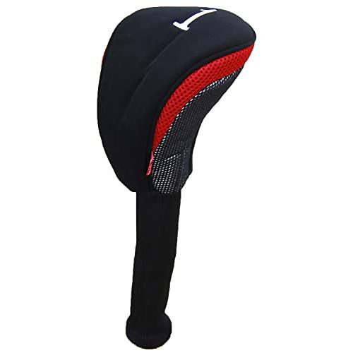 LEZAX(レザックス) TEE-OFF ヘッドカバー ドライバー用 レッド TOHC-6221