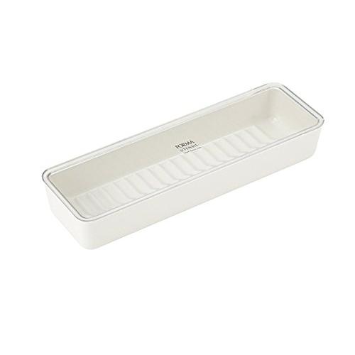 アスベルフォルマフタ付きカトラリーケース WH