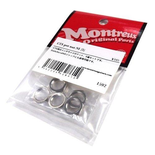 Montreux #1592 CTS pot nut NI (5) インチ規格ポット用ナット ニッケ...