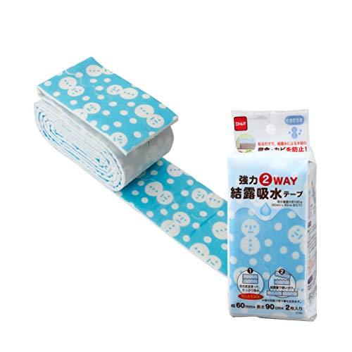 ニトムズ 強力 結露 吸水テープ 2WAY ゆきだるま カビ防止 窓 リビング 寝室 子ども部屋 幅...