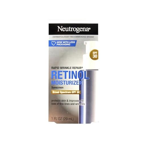 Neutrogena 迅速なリンクルリペアモイスチャライザー、SPF 30、1オンス