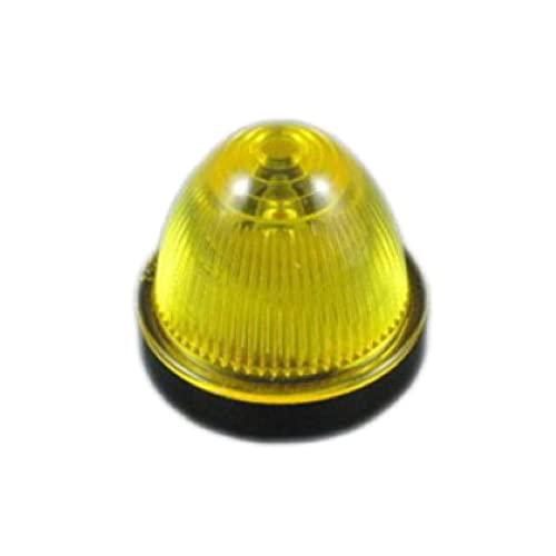 ＪＢ【アクリルマーカーランプ 輝ら 黄色 】 球付き リング黒