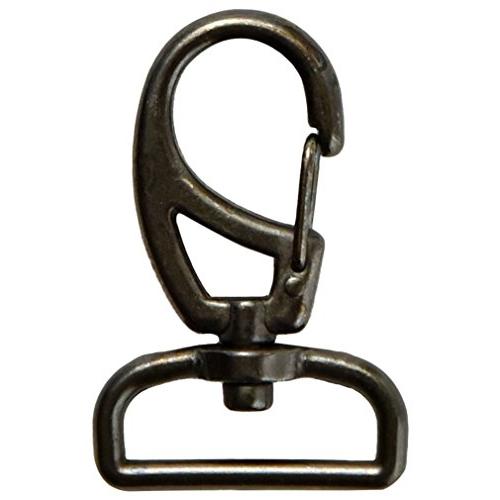 KIYOHARA サンコッコー ナスカン 1個入 幅25mm 黒ニッケル SUN13-105