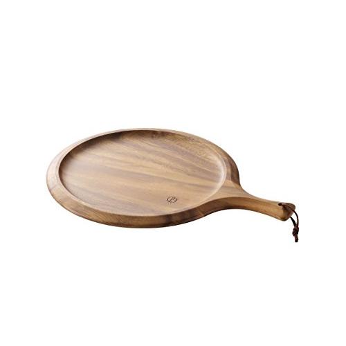 ケヴンハウン(Kevnhaun) ラウンドリバーシブルトレイ カッティングボード 30cm 丸 木製...