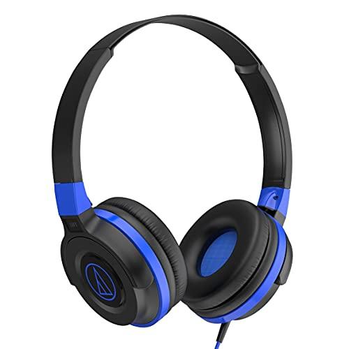 オーディオテクニカ ATH-S100iS BBL 有線 スマートフォン用 ポータブルオンイヤーヘッド...