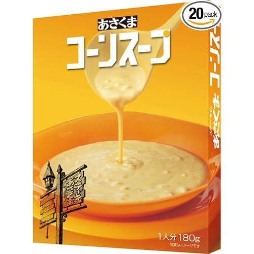 【20箱セット】あさくま コーンスープ（180g） ×20箱