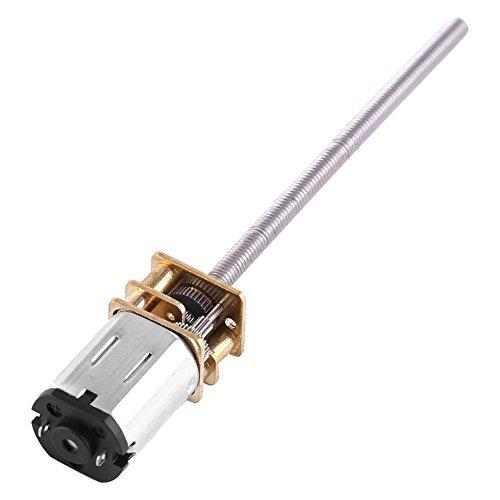 DCギヤモータ 高トルク出力dcモーター 低速回転 低騒音 減速モータ 6V M3 55MM ネジ付...