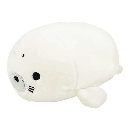 りぶはあとマスコットマシュマロアクアミエアザラシ(全長約11cm)ふわふわもちもち58205-12
