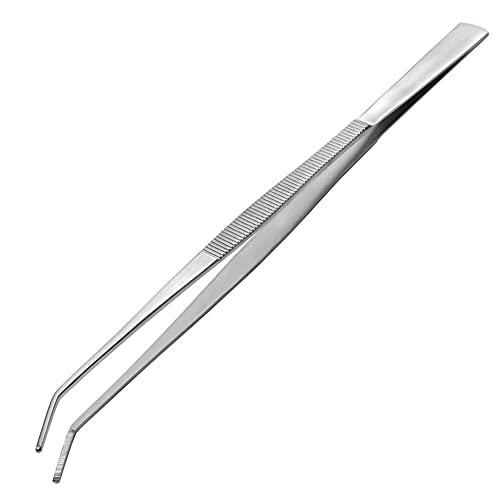 アネックス(ANEX) ピンセット ステンレス製 ギザタイプ 先曲型 300mm No.159