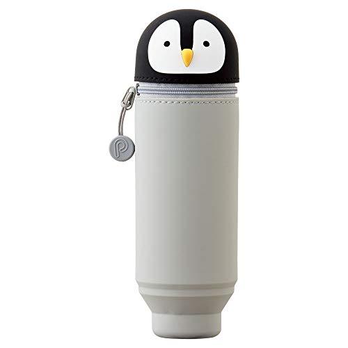 リヒトラブ スタンド ペンケース プニラボ ペンギン A7712-10