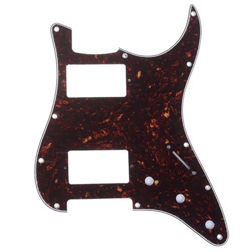 Musiclily Pro 11穴 HH ハムバッカーストラト用ピックガードFender Ameri...