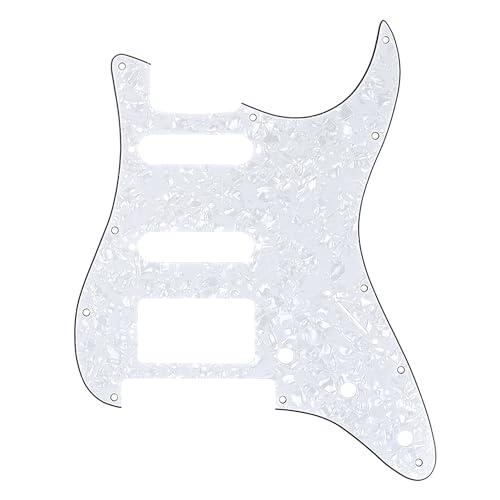 Musiclily Pro 11穴 HSS STストラトピックガード American/メキシコ製F...