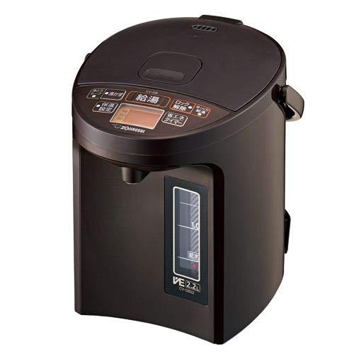 象印マホービン 電気ポット 2.2L ブラウン CV-GB22-TA