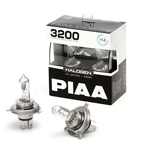 PIAA(ピア) 車用 バルブ ヘッドライト・フォグランプ用 ハロゲン H4 3200K 車検対応 ...