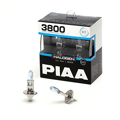 PIAA(ピア) 車用 バルブ ヘッドライト・フォグランプ用 ハロゲン H1 3800K 車検対応 ...
