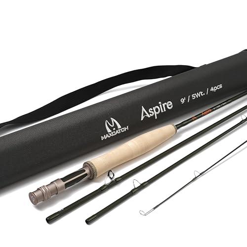M MAXIMUMCATCH Maxcatch Aspire - フライロッド 40Tカーボンファイ...